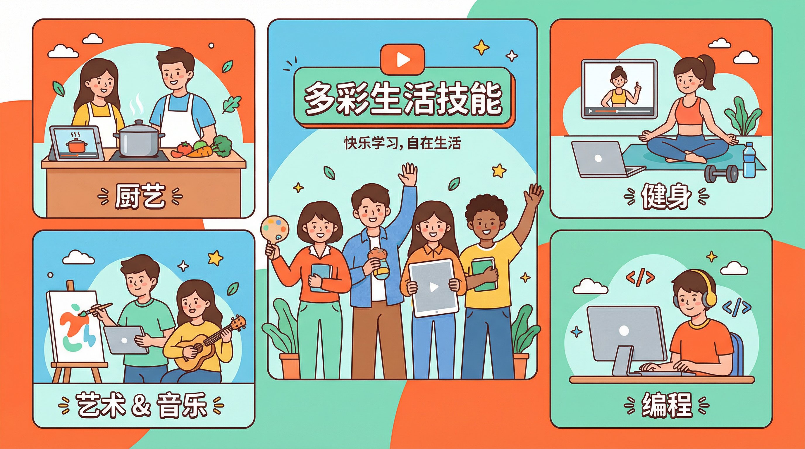 陈美娇动漫生活技能教程Banner